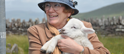 Classic Britain - lady with a lamb.JPG