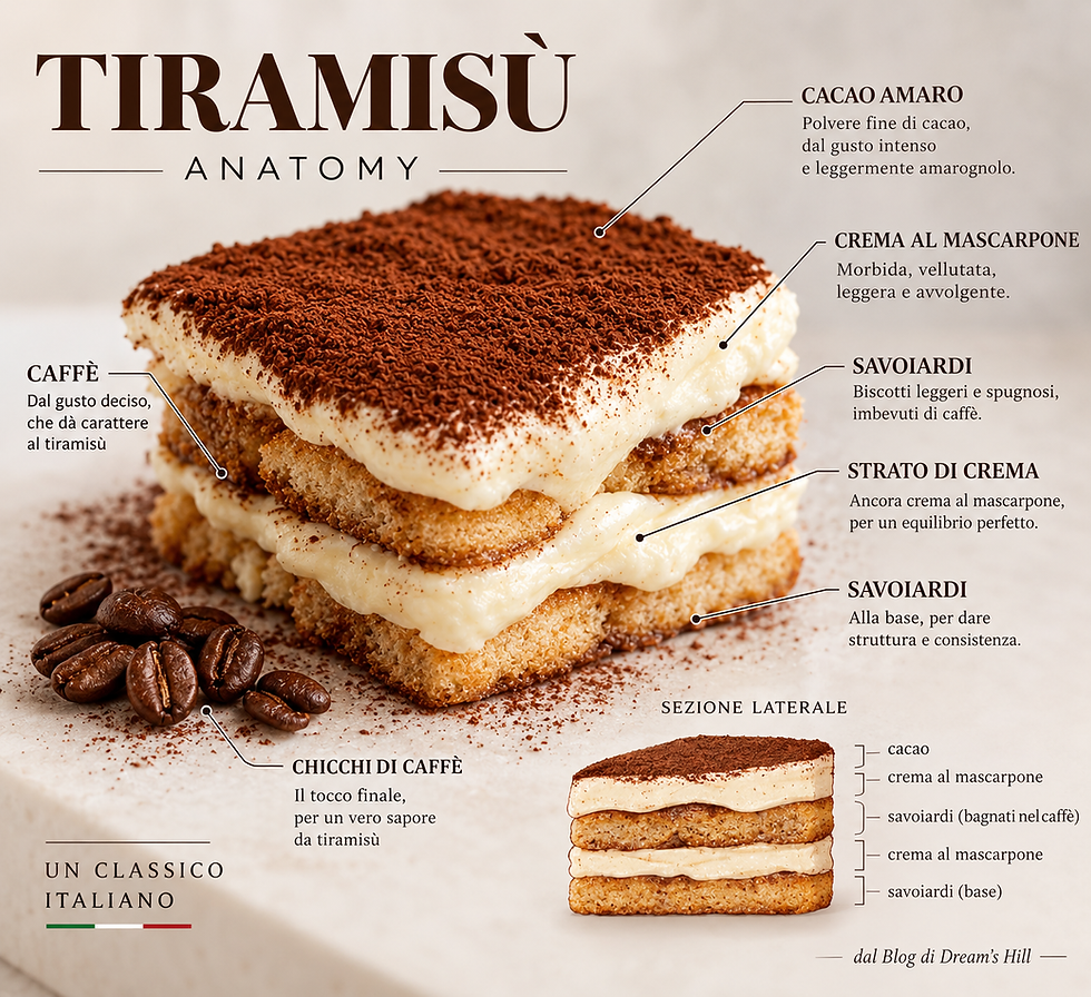 Tiramisú Anatomy || architettura del gusto di un classico italiano