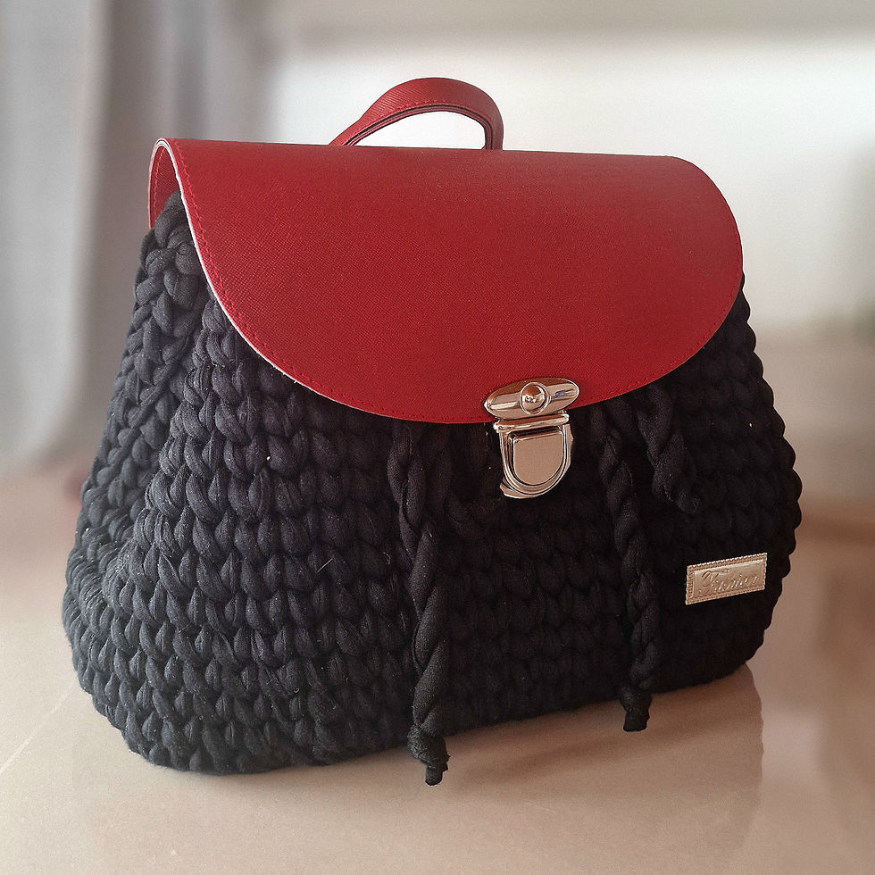 плетена раница