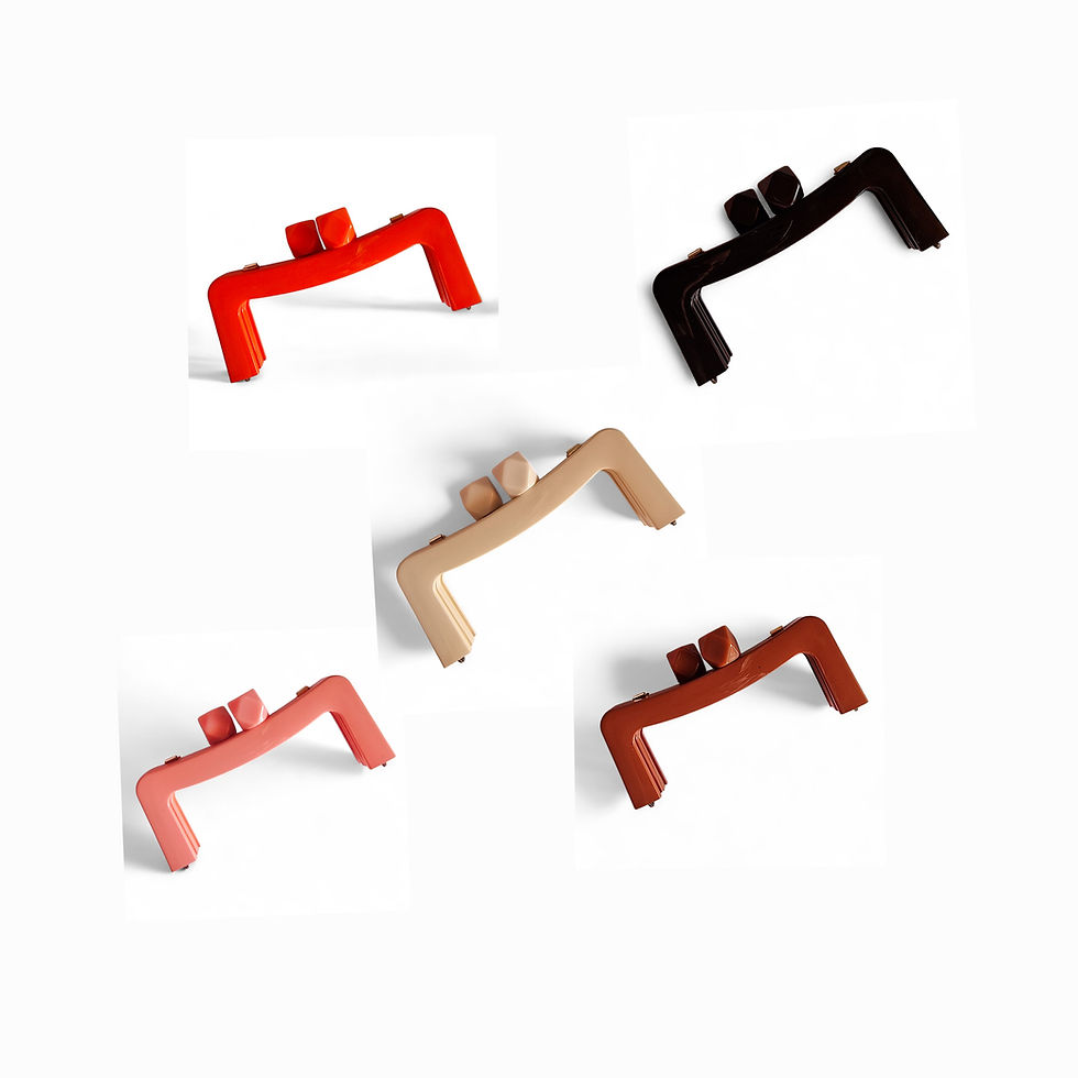 Основа закопчалка за плетена чанта