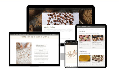 Scrumptious Bites website