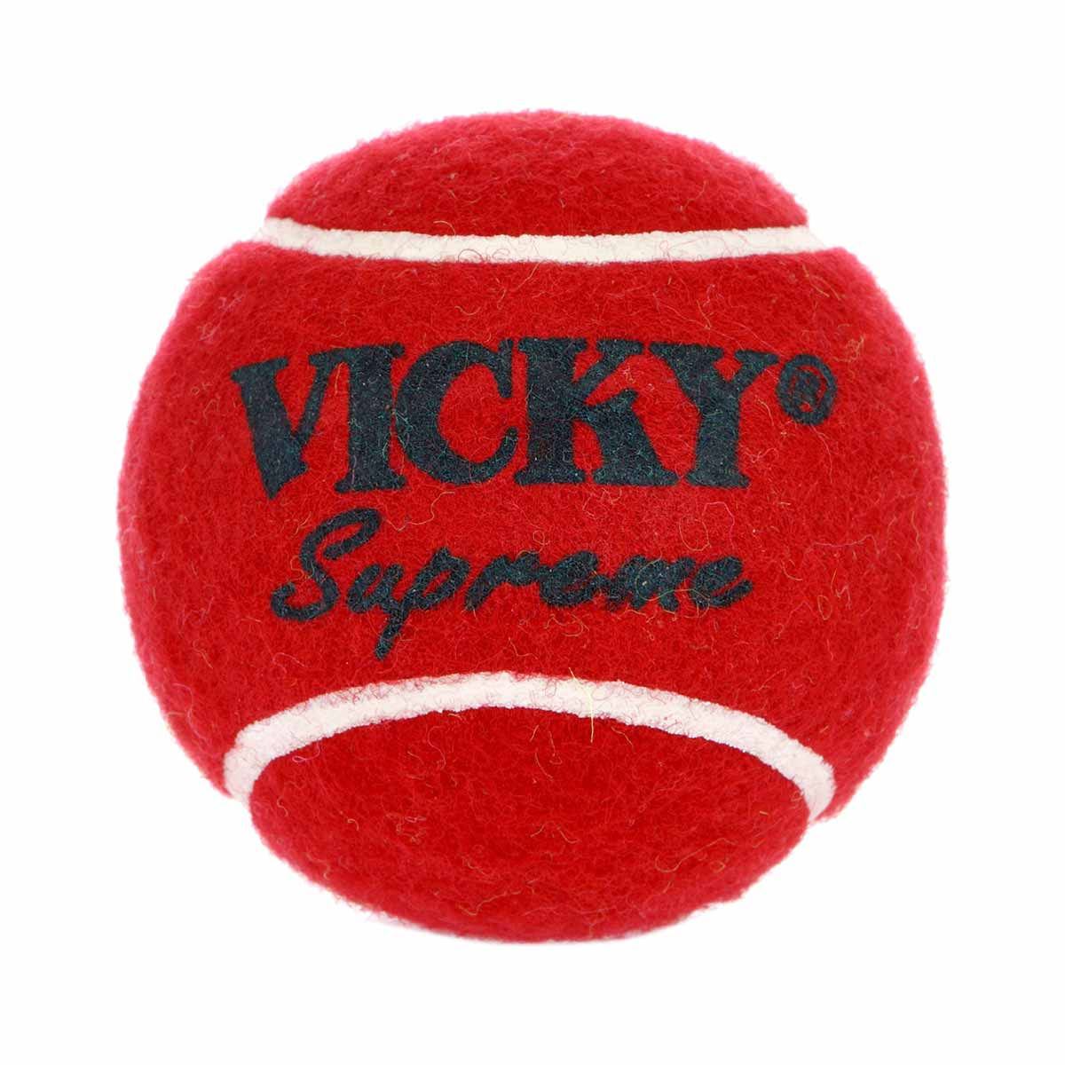 Vicky Supreme Heavy Cricket Tennis Ball Maroon (Pack of 3)