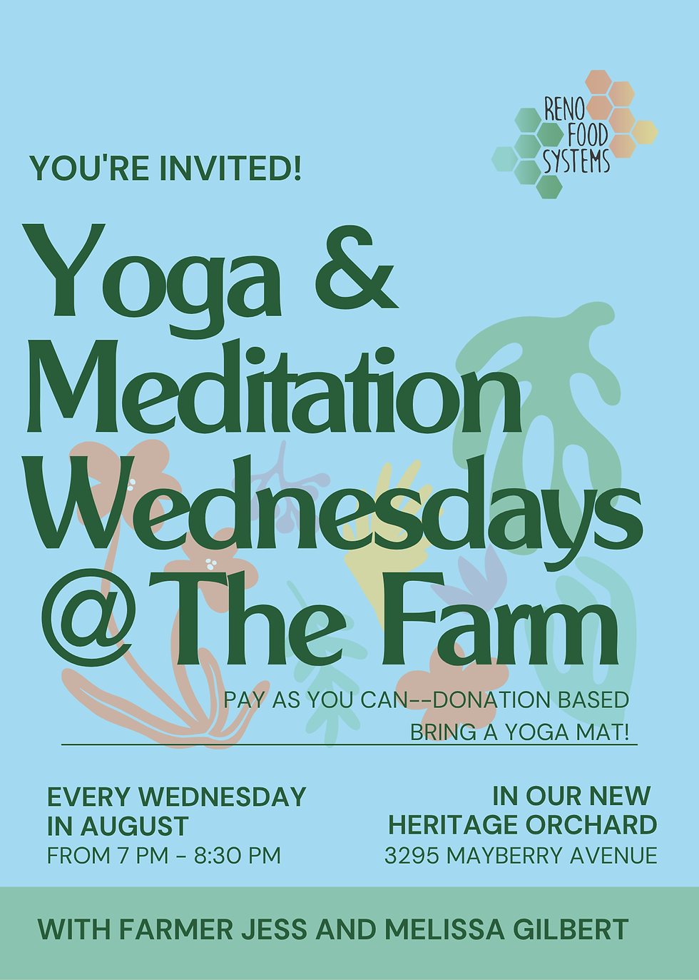 Yoga & Meditation on the Farm