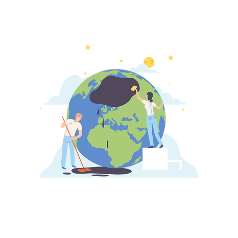 Cleaning the Earth