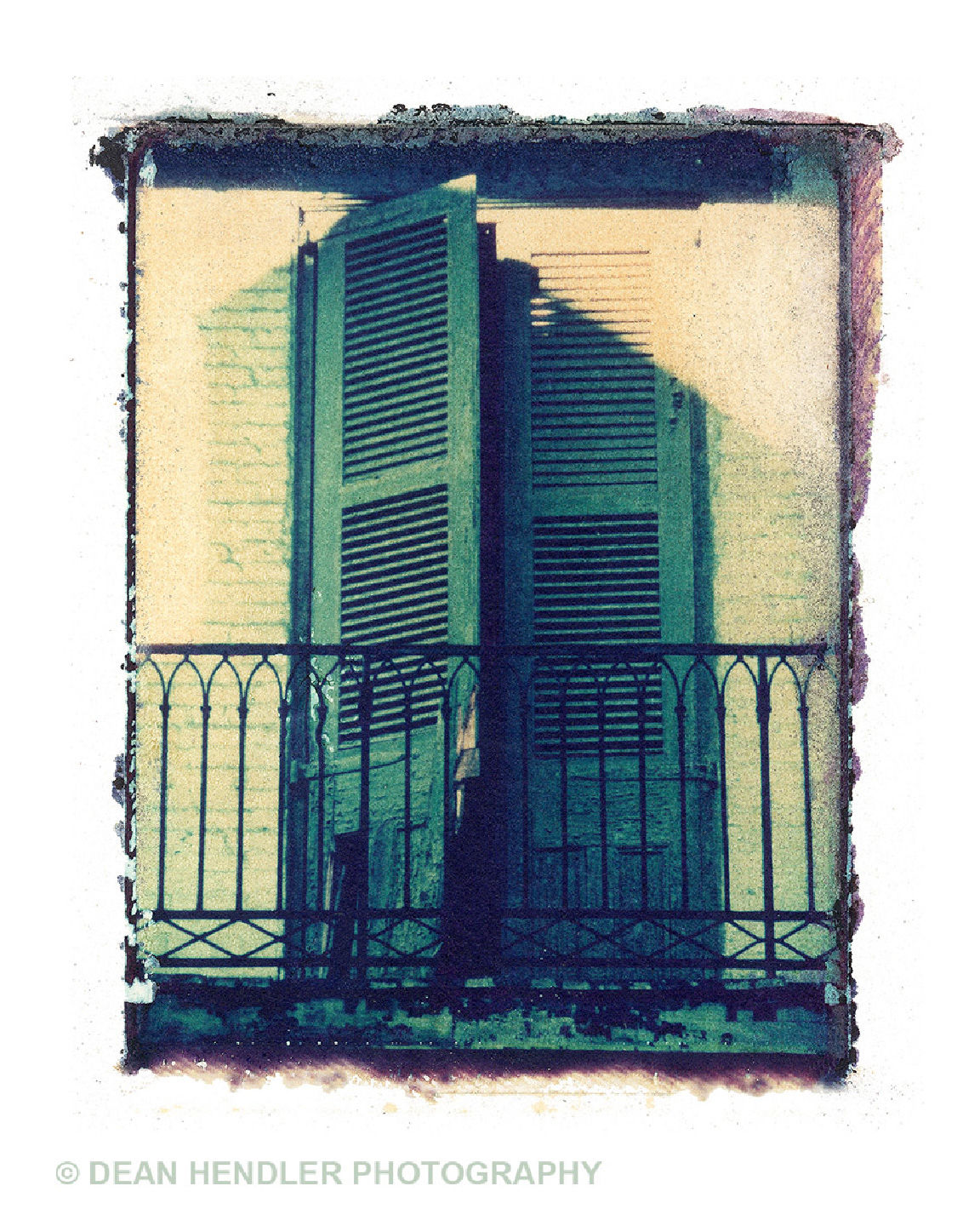 FRENCH QUARTER WINDOW, New Orleans, LA, 1990