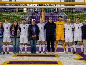 Men’s Soccer Triumphs Over Binghamton on Senior Night
