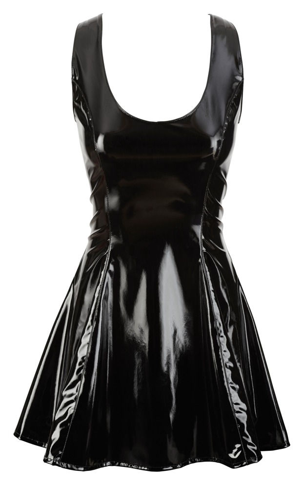Miniaturbild: schwarzes Lack Kleid