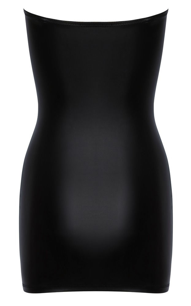 Thumbnail: schulterfreies Minikleid in Schwarz