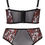 Miniaturbild: schwarzes Plus Size BH Set mit abknöpfbaren Spitzen-Cups
