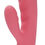 Miniaturbild: rosa Rabbitvibrator mit Stoßfunktion, Seitenansicht schräg rechts