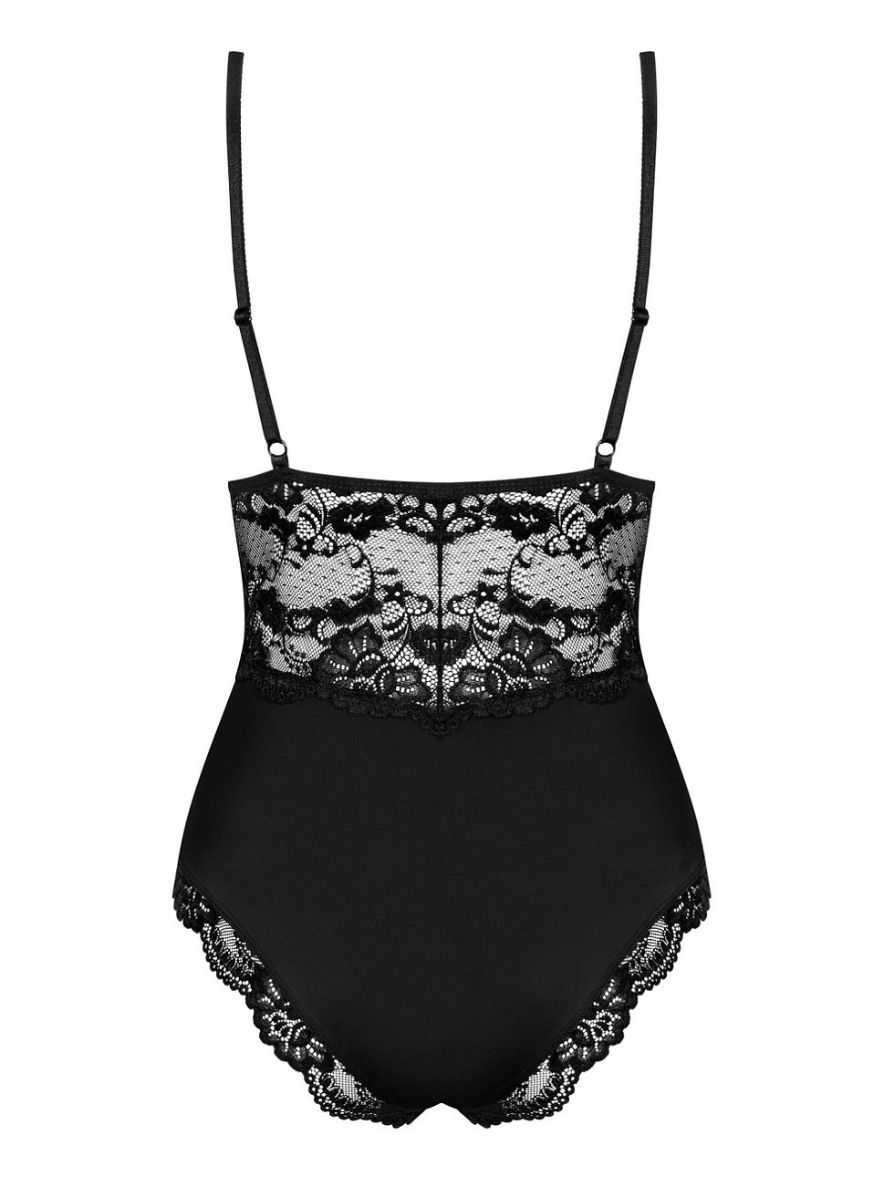 Thumbnail: Plus Size Body mit Verzierungen aus Spitze