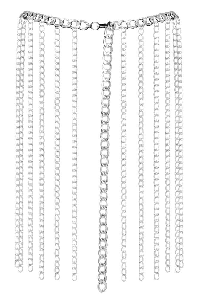 Thumbnail: Körperkette als Kettenkragen oder Rock | Bad Kitty