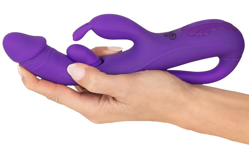 Miniaturbild: Rabbitvibrator mit G-Punkt / Anal Tickler | Sweet Smile
