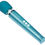 Miniaturbild: hellblauer Massagestab, liegend. Massagekopf zeigt nach oben links. Marke le Wand