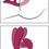 Miniaturbild: Rabbitvibrator Nova 2 von We-Vibe. Flexibler Stimulationsarm. Per App fernsteuerbar. Anwendungsskizze