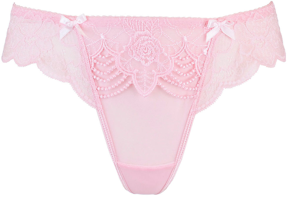 Miniaturbild: String aus rosa Spitze