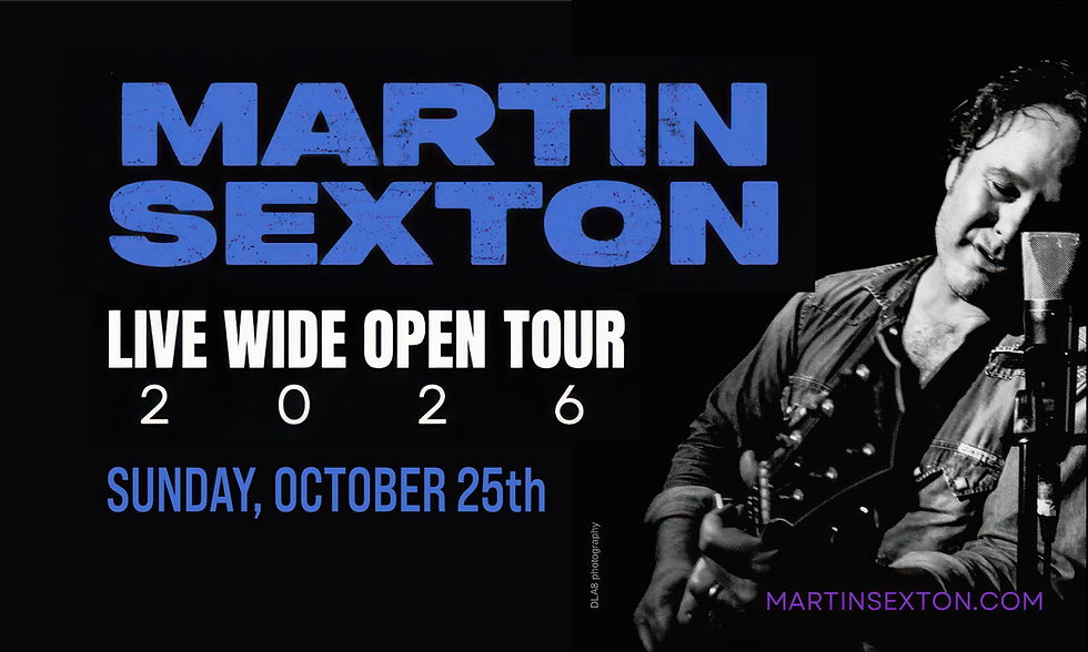 Martin Sexton Concert