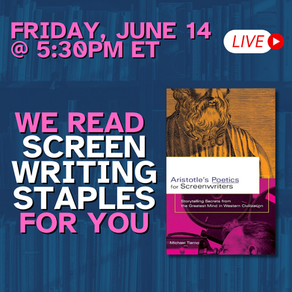 Young Screenwriters Week Ahead - Aristotle's Poetics
