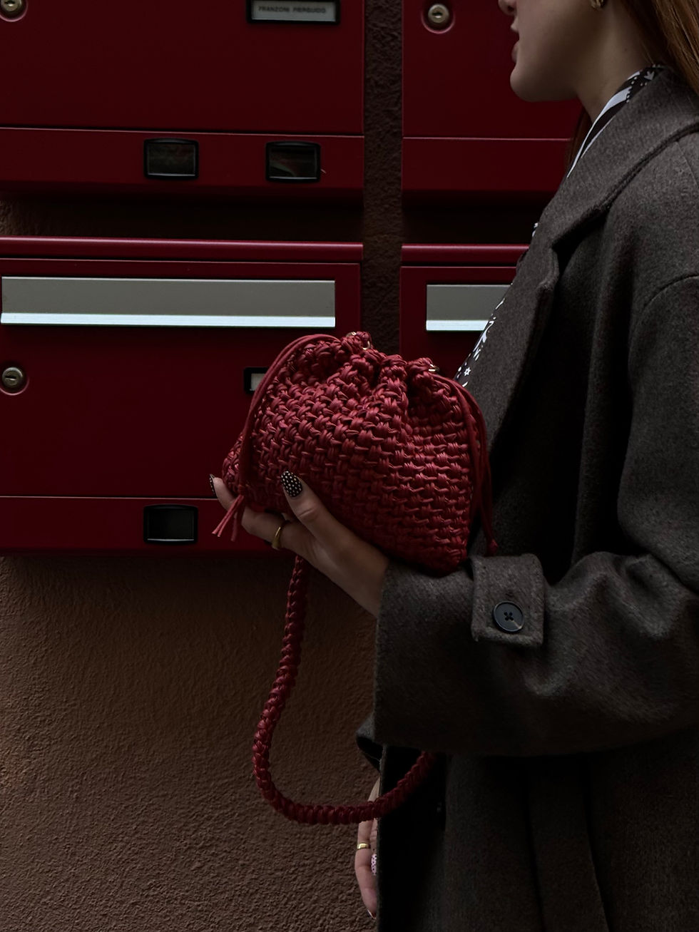 Miniatura: Pouch rosso ciliegia - baby