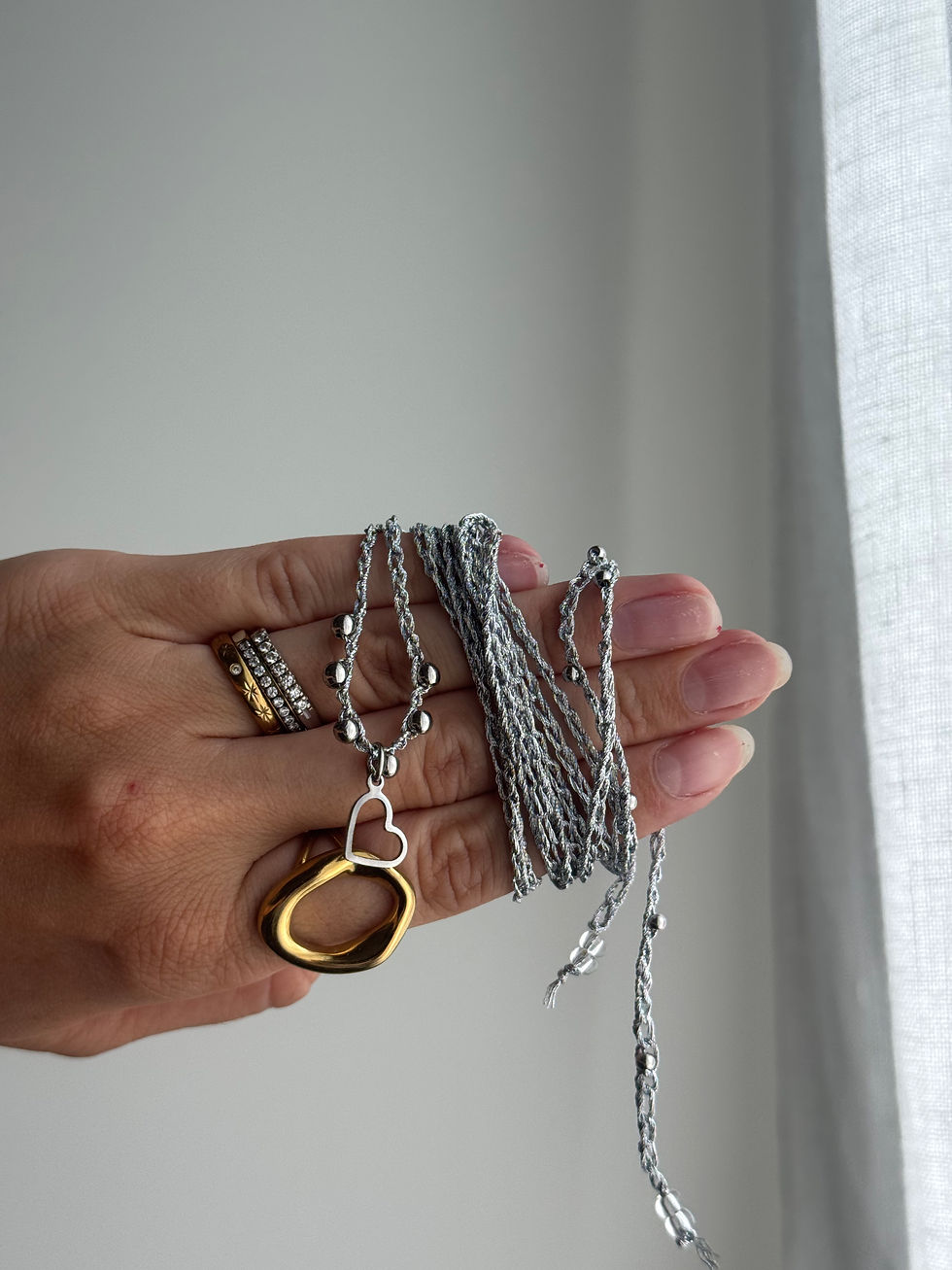 Miniatura: Filacuore argento con cuore