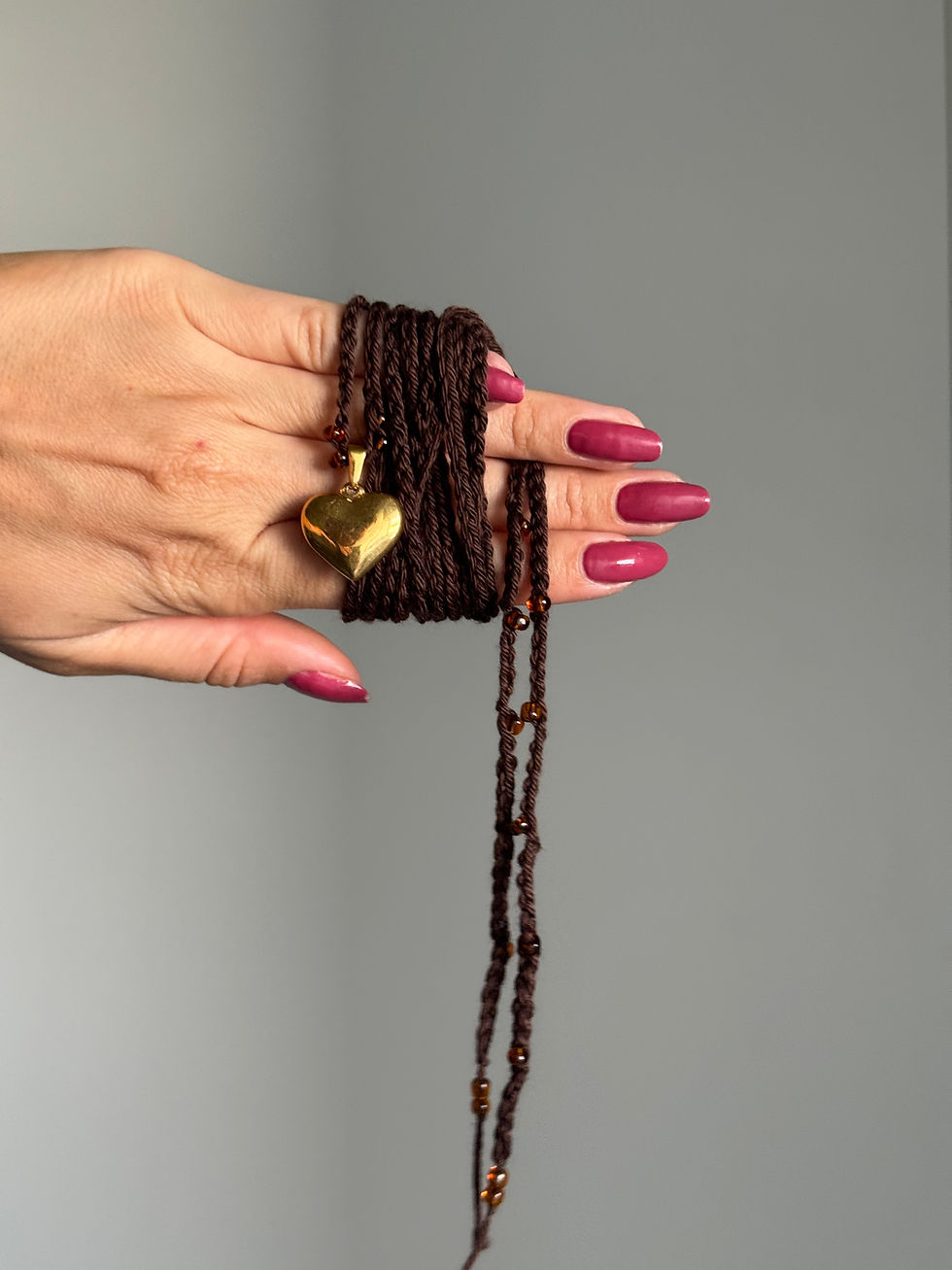 Miniatura: Filamore marrone cuore 2