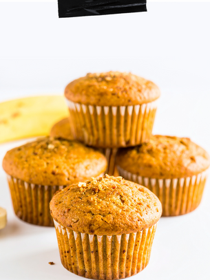 Banana & Honey Muffins
