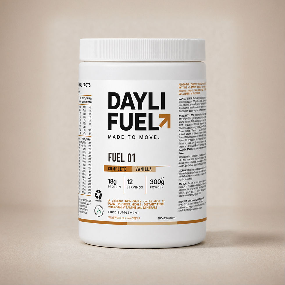 DAYLI FUEL FUEL 01 Complete Vanilla tub, viewed from the front.