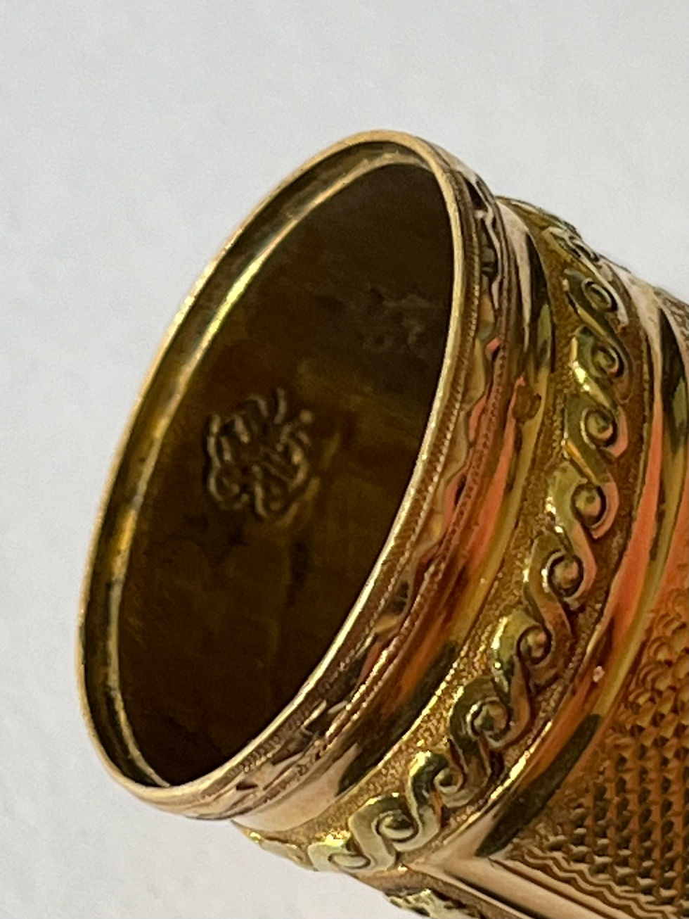Thumbnail: 18ct Gold French Sealing Wax Case.
