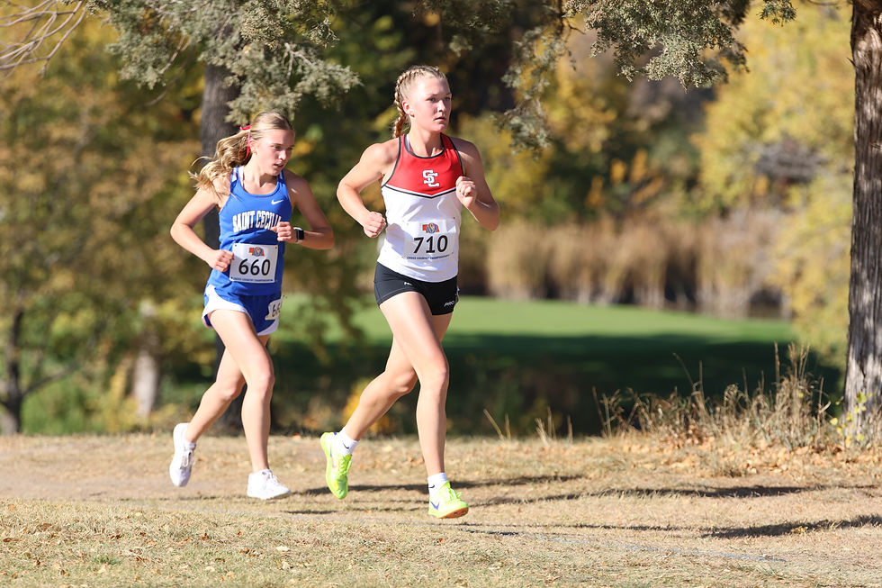 Madison Shaw (Sandy Creek), Lily Daly (Hastings St. Cecilia)