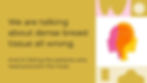 We're failing patients who need precision the most. Yellow, pink and orange silhouette of womens faces overlapping each other.