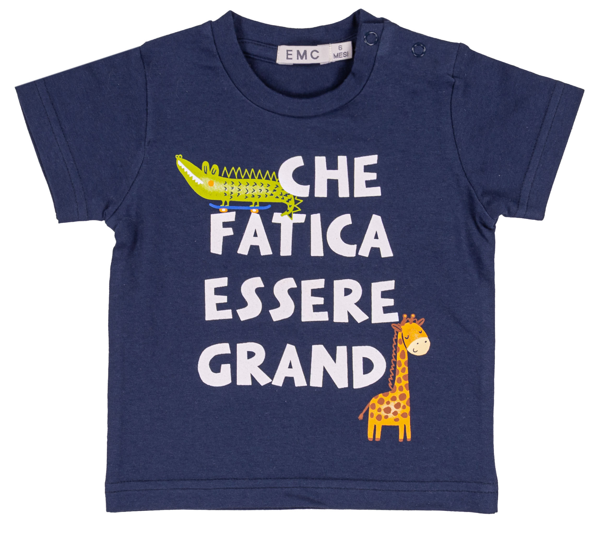 T-shirt che fatica essere grandi