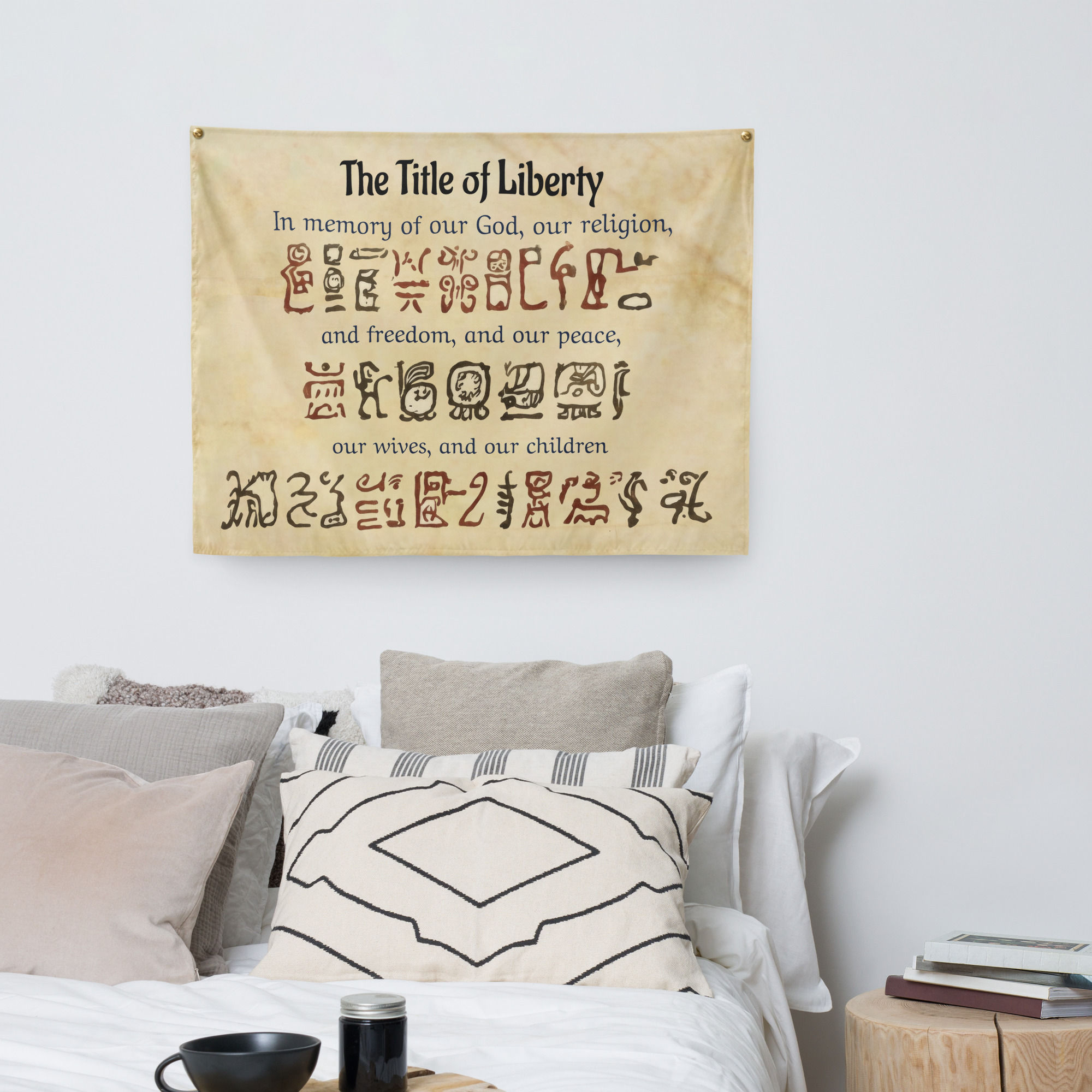Title of Liberty banner