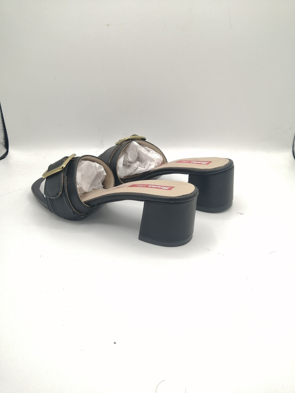 Thumbnail: BUCKLE KITTEN HEELS  BH1001 Size 3-9