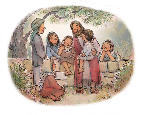 JesusWithChildrenAprylStott