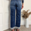Thumbnail: Mid-rise Straight Cuff Jeans