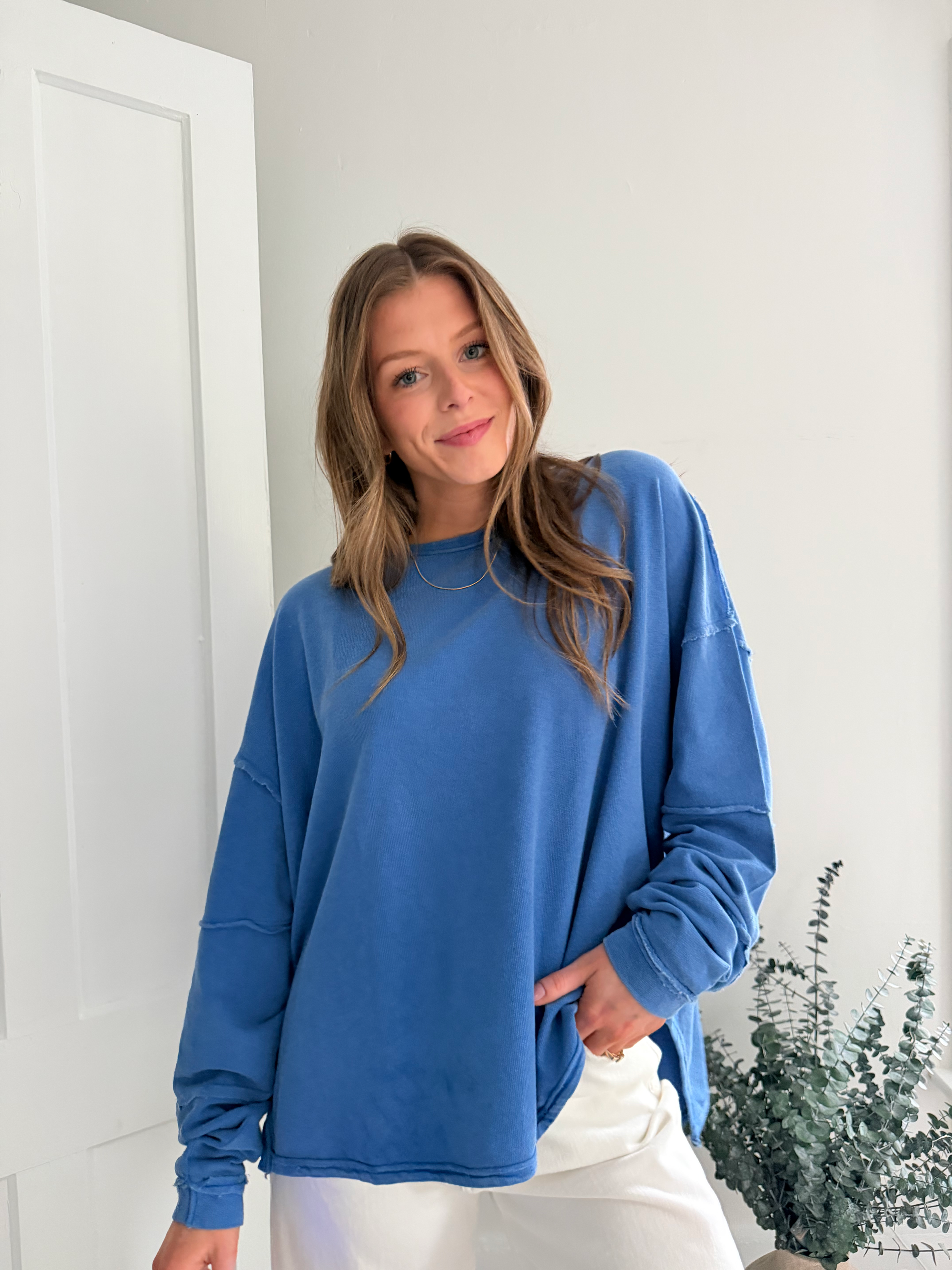 Cotton Oversized Top