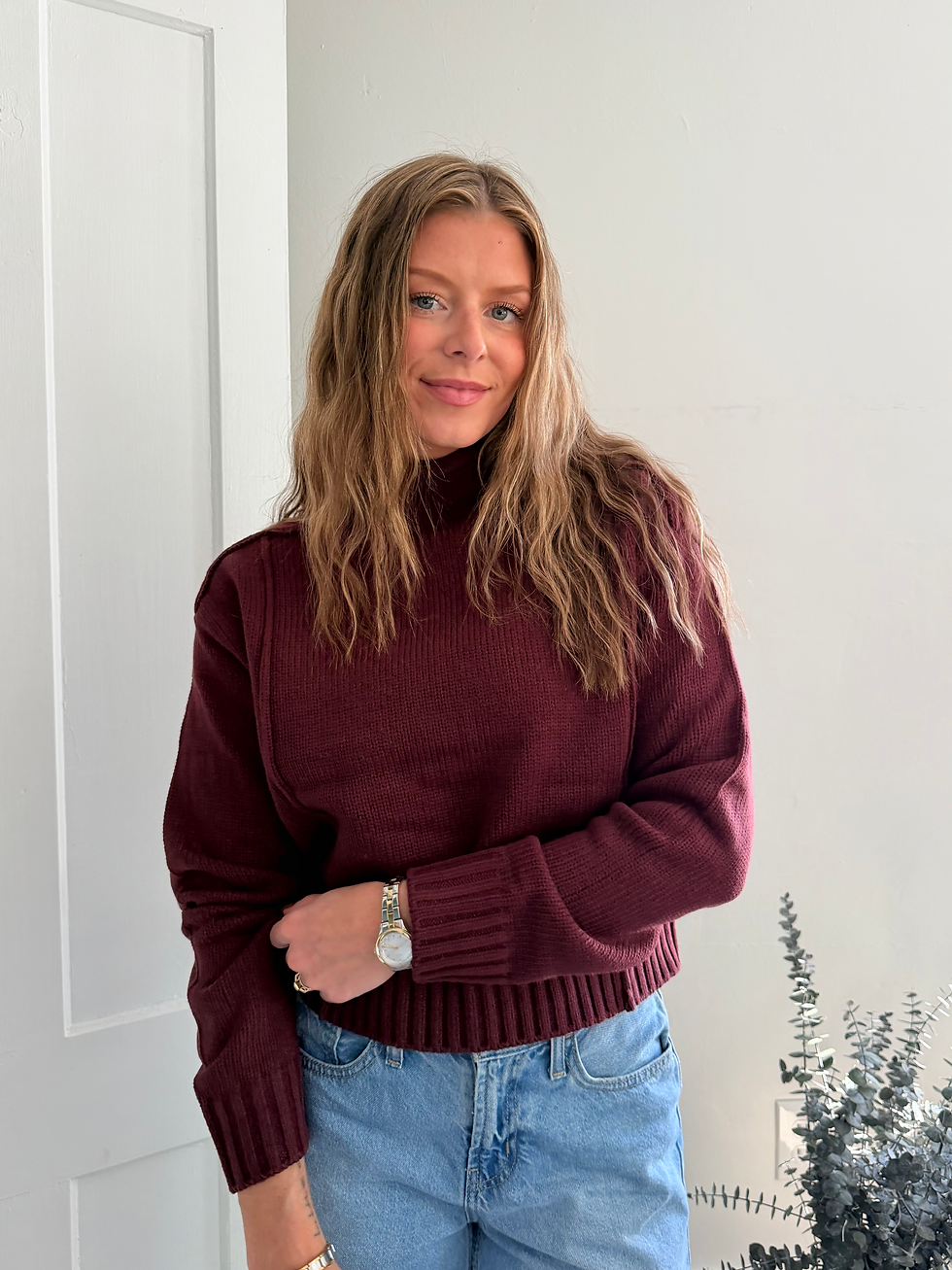 Thumbnail: Reverse Roll Sweater