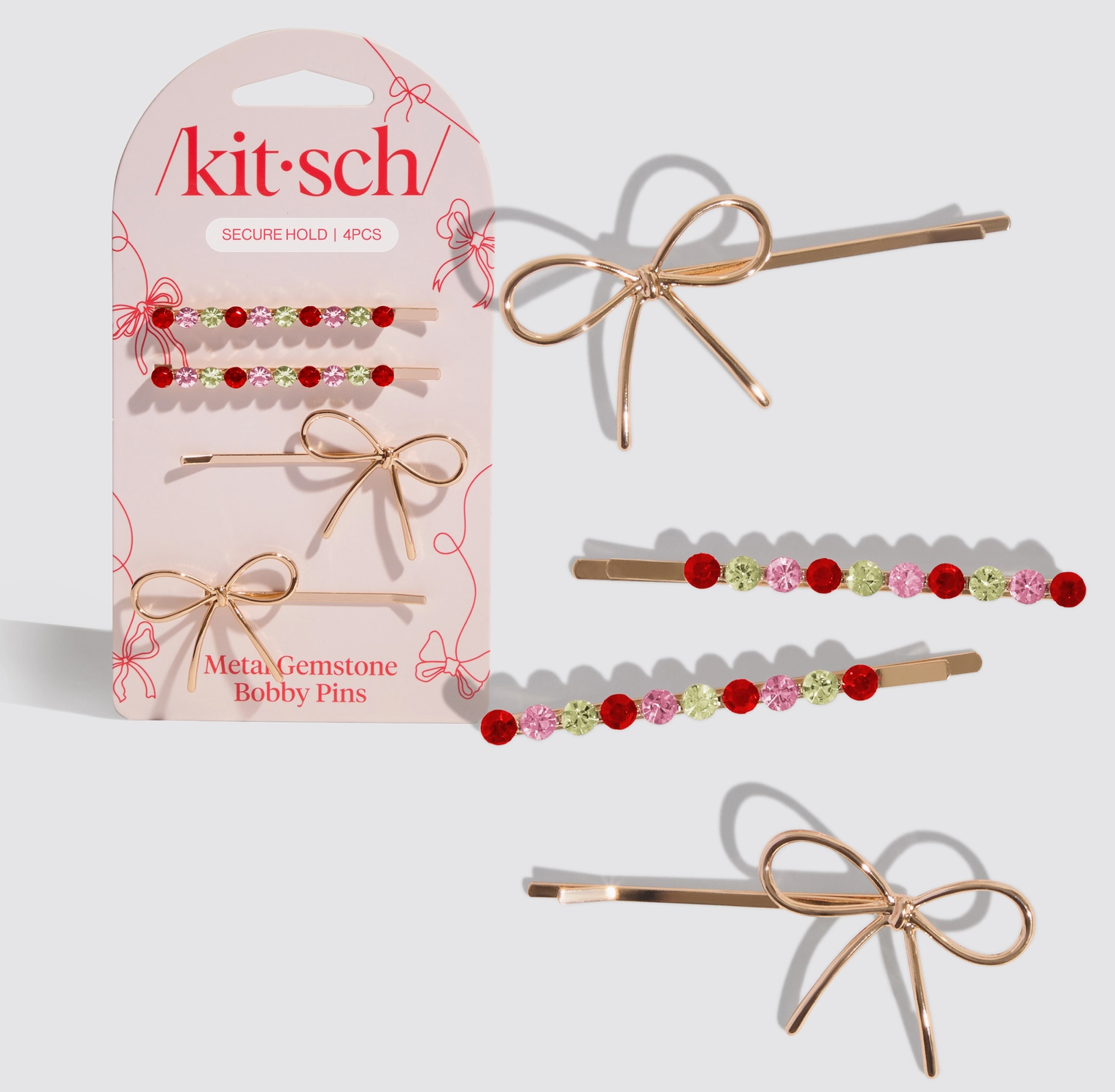 Kitsch Gemstone Pins