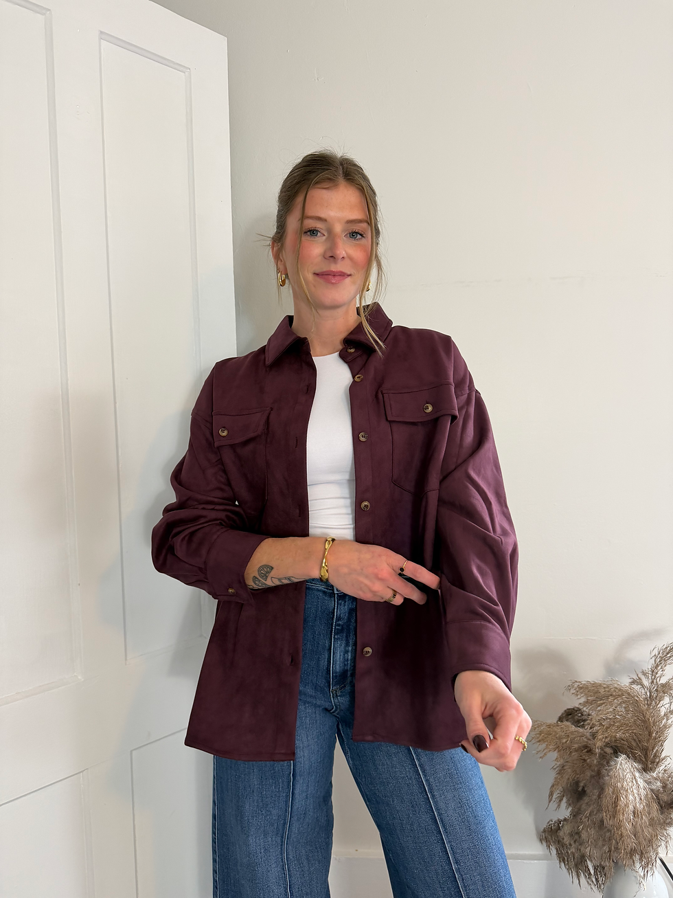 Thumbnail: Raven Suede Shacket