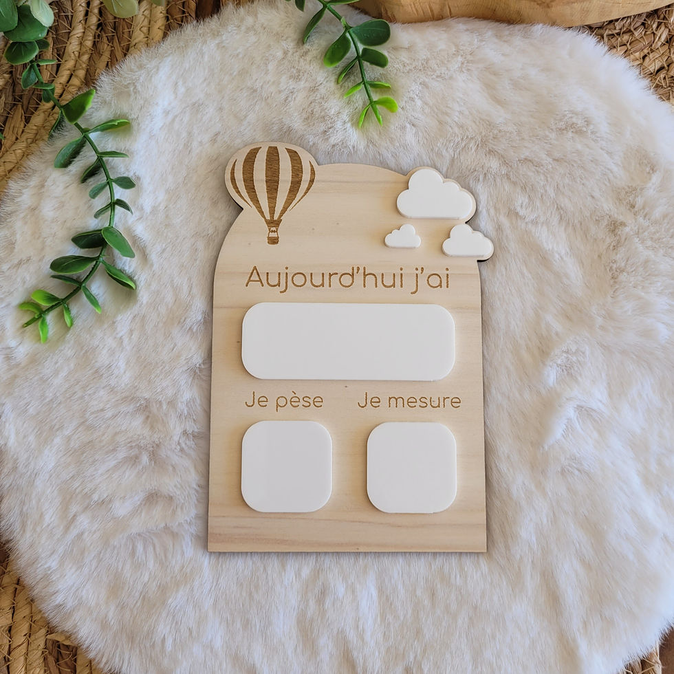 Miniature : Ensemble carte de naissance et carte étape - Les créas de Loula