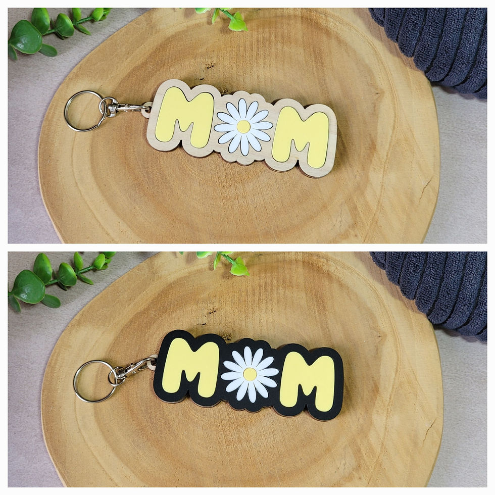 Miniature : Porte clés MOM - Les créas de Loula