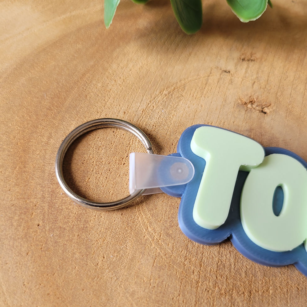 Miniature : Porte clés prénom 3D - Les créas de Loula