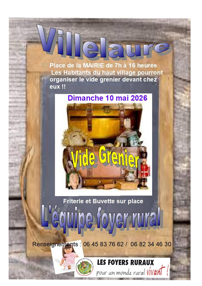 Vide Grenier Villelaure