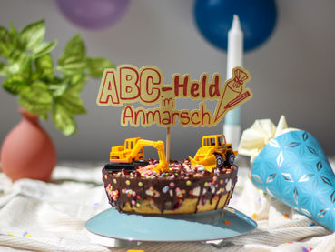 Plotterdatei Einschulung - ABC-Held im Anmarsch