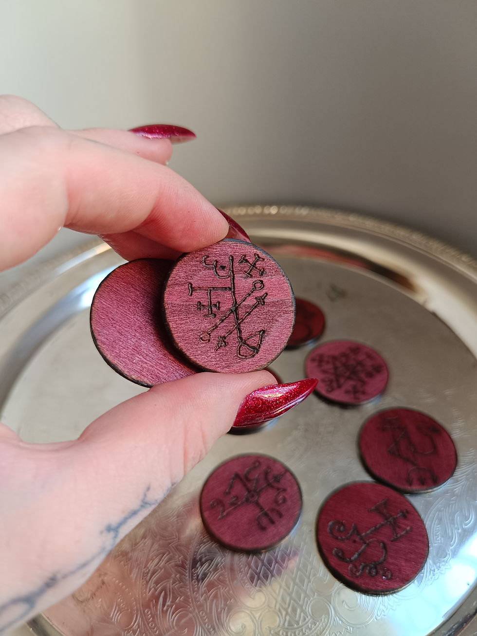 Thumbnail: Qliphoth Tree of Death Pentacles