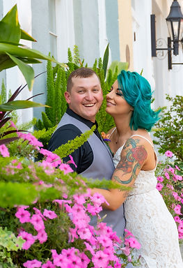queen st newlywed photo charleston