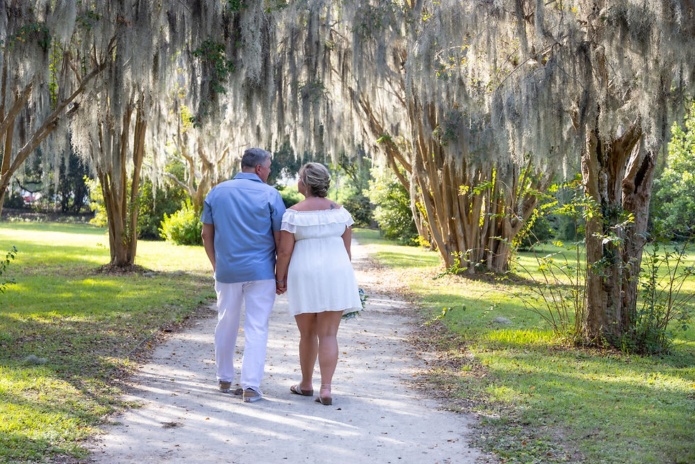 elopement under spanish moss