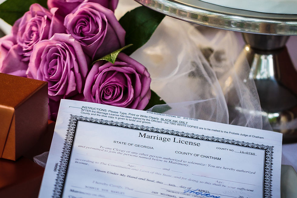 what is needed to apply for sc marriage license