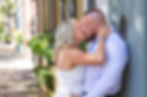 rainbow row elopement photo