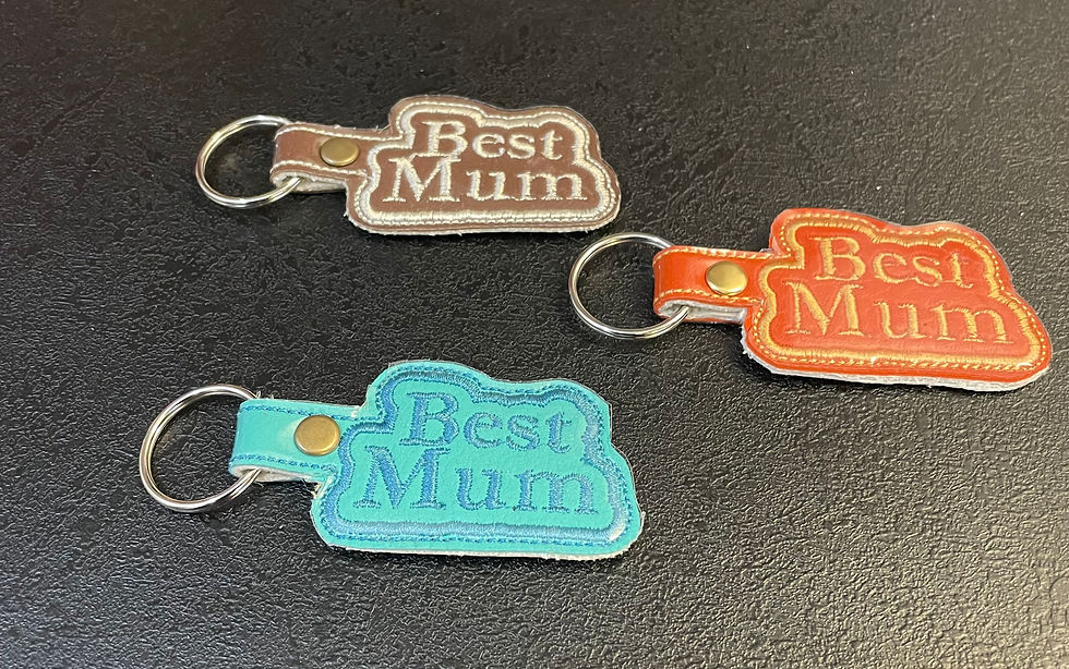 Best Mum Keyring 